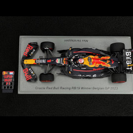 Max Verstappen Red Bull RB19 n° 1 Winner GP Belgium 2023 F1 1/43 Spark S8916