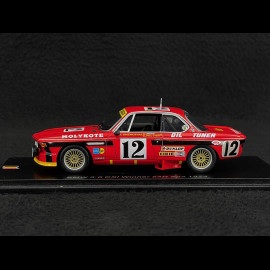 BMW 3.0 CSI n° 12 Sieger 24h Spa 1974 1/43 Spark 43SPA1974