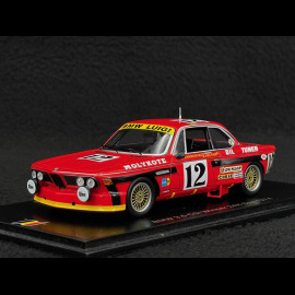 BMW 3.0 CSI n° 12 Sieger 24h Spa 1974 1/43 Spark 43SPA1974