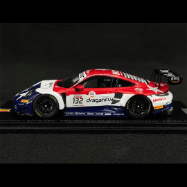 Porsche 911 GT3 R Type 992 n° 132 24h Spa 2023 1/43 Spark SB744