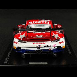 Porsche 911 GT3 R Type 992 n° 132 24h Spa 2023 1/43 Spark SB744