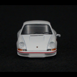 Porsche 911 Carrera RS 2.7 1973 Grand Prix White / Red Stripes 1/64 Mini GT MGT00612-L