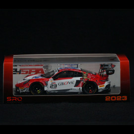 Porsche 911 GT3 R Type 992 n° 23 24h Spa 2023 1/43 Spark SB725