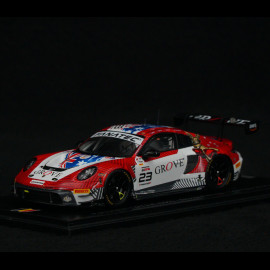 Porsche 911 GT3 R Type 992 n° 23 24h Spa 2023 1/43 Spark SB725