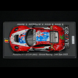 Porsche 911 GT3 R Type 992 n° 23 24h Spa 2023 1/43 Spark SB725