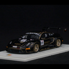 Porsche 911 GT3 R Type 992 n° 91 24h Spa 2023 1/43 Spark SB715