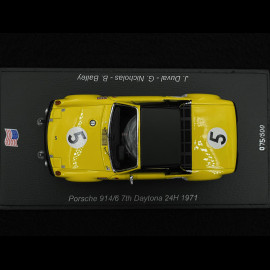 Porsche 914 /6 N° 5 7th 24h Daytona 1971 1/43 Spark US312