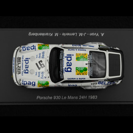 Porsche 911 Typ 930 N° 91 24h Le Mans 1983 1/43 Spark S9856