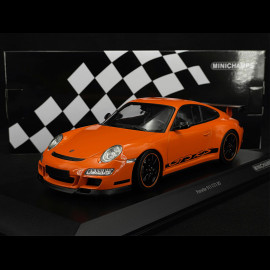 Porsche 911 GT3 RS Type 997 2007 Lava Orange 1/18 Minichamps 155062122
