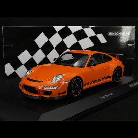 Porsche 911 GT3 RS Type 997 2007 Lavaorange 1/18 Minichamps 155062122