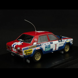 Datsun 160J N° 1 Winner Rallye Safari 1980 1/43 Spark S7767