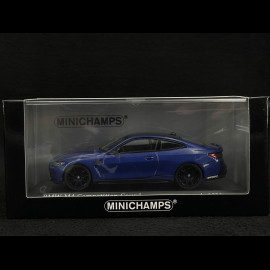 BMW M4 2020 Portimao Blau 1/43 Minichamps 410020125