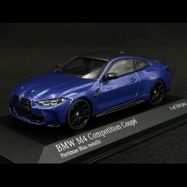 BMW M4 2020 Portimao Blau 1/43 Minichamps 410020125