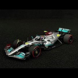 Lewis Hamilton Mercedes-AMG W13 n° 63 2. GP Hungarn 2022 F1 1/43 Minichamps 417221344