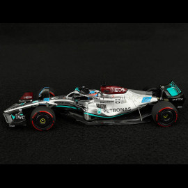 George Russell Mercedes-AMG W13 n° 63 Pole Position GP Hongrie 2022 F1 1/43 Minichamps 417223163