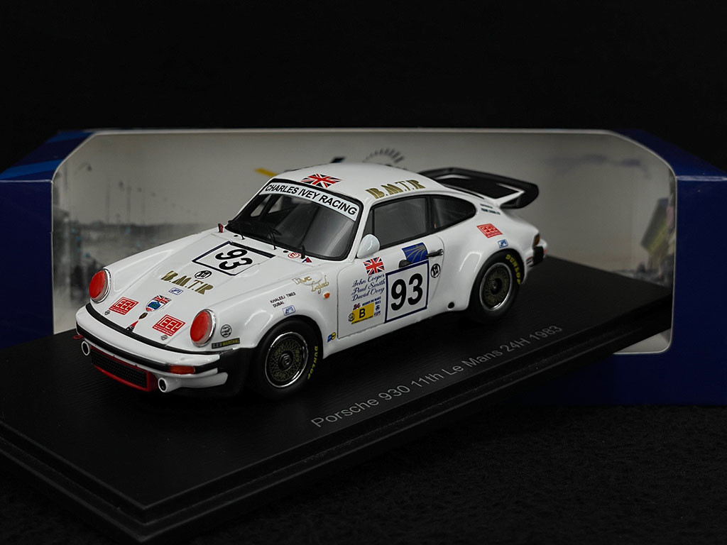 Porsche 911 Typ 930 N° 93 Sieger 24h Le Mans 1983 1/43 Spark S9852 