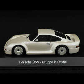 Porsche 959 Prototype 1983 white 1/43 Spark MAP02004715