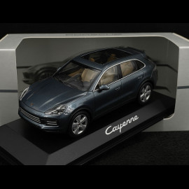 Porsche Cayenne 2017 metallic basque blue 1/43 Minichamps WAP0203110J