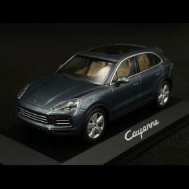 Porsche Cayenne 2017 biskayablau metallic 1/43 Minichamps WAP0203110J