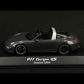 Porsche 991 Targa 4 S " Frankreich ausgabe " 2015 grau 1/43 Spark WAX02020010