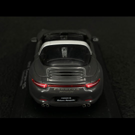 Porsche 991 Targa 4 S " Frankreich ausgabe " 2015 grau 1/43 Spark WAX02020010