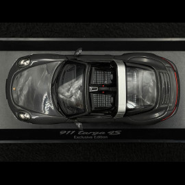 Porsche 991 Targa 4 S " Frankreich ausgabe " 2015 grau 1/43 Spark WAX02020010
