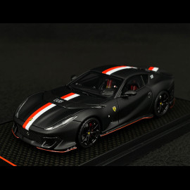 Ferrari 812 Competizione Black Matt 1/18 BBR Models BBRC284