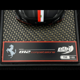 Ferrari 812 Competizione Black Matt 1/18 BBR Models BBRC284