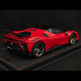 Ferrari SF90 XX Stradale 2024 Red Rosso Corsa 1/18 BBR Models P18237C