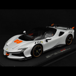 Ferrari SF90 XX Stradale 2024 Arctic White 1/18 BBR Models P18237A