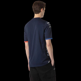 Alpine T-Shirt F1 Team France Kappa Blue 381Z44W-A04 - mens