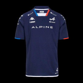 Alpine T-Shirt F1 Team France Kappa Blau 381Z44W-A04 - Herren