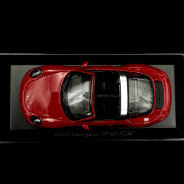 Porsche 911 type 991 Targa 4 GTS 2017 Carmine Red 1/43 Spark WAX02020078