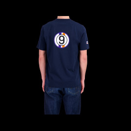 Gulf T-Shirt Nr9 CLassics Navy Blue GU242TSM02-100 - Male