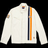 Gulf Jacket Racing Steve McQueen Le Mans Beige Cream GU242JAM04-003 - mens
