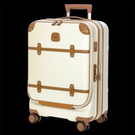 Trolley Bric's Bellagio 55cm Cabin Suitcase Laptop Beige Cream BBG38312.014