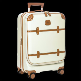 Trolley Bric's Bellagio 55cm Cabin Suitcase Laptop Beige Cream BBG38312.014