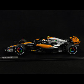 Lando Norris McLaren MCL60 N° 4 2ème GP Great Britain 2023 F1 1/18 Solido S1811201