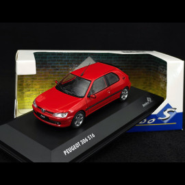 Peugeot 306 GTI S16 2002 Red 1/43 Solido S4311403