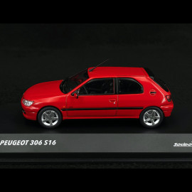 Peugeot 306 GTI S16 2002 Red 1/43 Solido S4311403