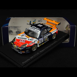 Porsche 911 GT3 R Type 996 n° 72 24h Le Mans 2000 1/43 Spark S9938