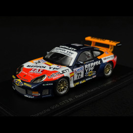 Porsche 911 GT3 R Type 996 n° 72 24h Le Mans 2000 1/43 Spark S9938