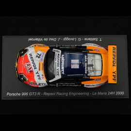 Porsche 911 GT3 R Type 996 n° 72 24h Le Mans 2000 1/43 Spark S9938