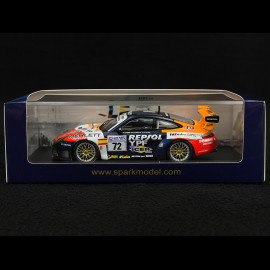 Porsche 911 GT3 R Type 996 n° 72 24h Le Mans 2000 1/43 Spark S9938