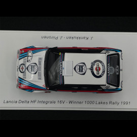 Lancia Delta HF Integrale 16V n° 2 Sieger Rallye Finland 1991 1/43 Spark S9010