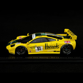 McLaren F1 GTR n° 51 3. 24h Le Mans 1995 1/43 Spark S6675