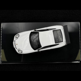 Porsche 911 GT3 RS type 996 2004 Carrara White Blue stripes 1/43 Autoart 60471