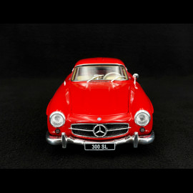 Mercedes-Benz 300 SL Gullwing 1957 Red 1/18 Schuco 450060100