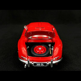 Mercedes-Benz 300 SL Gullwing 1957 Red 1/18 Schuco 450060100