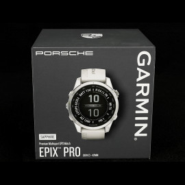 Porsche Smartwatch Silber angeschlossene Garmin Epix Pro WAP0609010RSMW